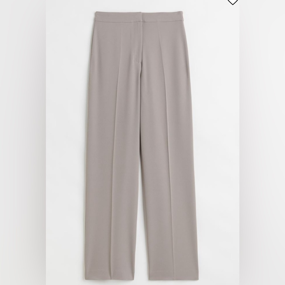 HM: Women's Pants High Waisted 
Wide-leg Pants Size 12